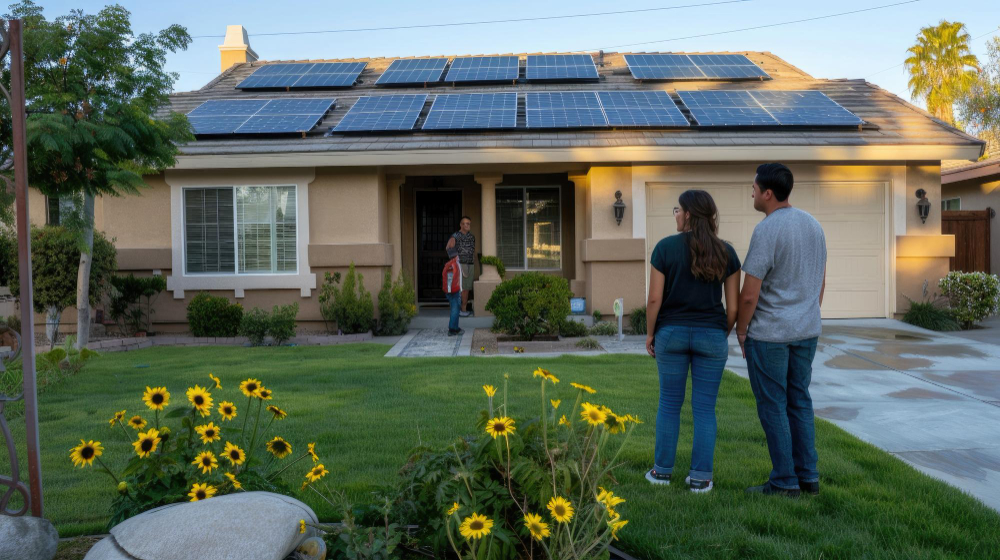 Solar Power to House